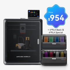 Kobra S1 Combo 8KG Filament Bundle (PLA Basic, PLA Special) - 8 Colors