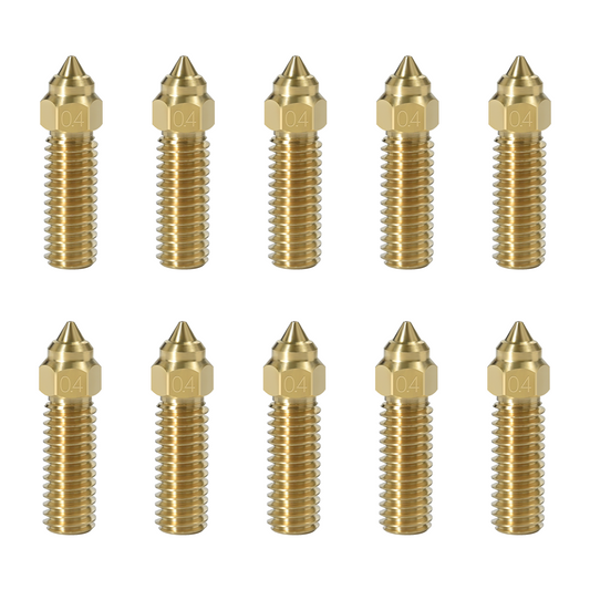 BIQU High Quality Nozzle Brass / Zirconium Copper / Hardened Steel Nozzle for Creality Ender 3 V3 KE K1 / K1 MAX CR-M4