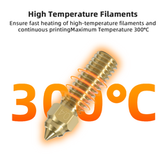 BIQU High Quality Nozzle Brass / Zirconium Copper / Hardened Steel Nozzle for Creality Ender 3 V3 KE K1 / K1 MAX CR-M4