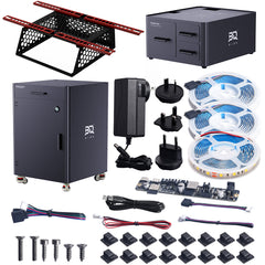 BIQU PANDA-VERSE Storage Solution for Bambu Lab X1/P1 Series – Folded Corners, Expanded Space