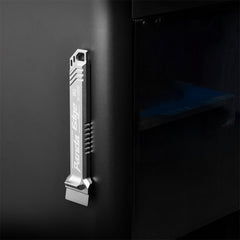 BIQU Panda Edge CNC Precision Machined Blade Scraper, Non-Slip Ergonomic Grip & Thumb Rest Handle for Model Removal Tool