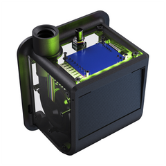 BIQU Panda Turbo Cooling Fan Upgrade Kit for Bambu Lab X1/P1 Printers – Magnetic Installation, Adjustable Brushless Turbo Fan, High-Speed Printing, RGB Lighting