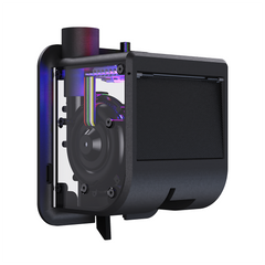 BIQU Panda Turbo Cooling Fan Upgrade Kit for Bambu Lab X1/P1 Printers – Magnetic Installation, Adjustable Brushless Turbo Fan, High-Speed Printing, RGB Lighting