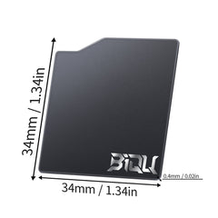 BIQU Purging Reliability Improvement Upgrades Multi Material Printing Enhancement Kit for Bambu Lab P1/X1 3D Printers