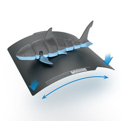 BIQU Panda Buildplate 257MM*257MM Double-CryoGrip Textured Coating Steel Sheet, Durable and Heat-resistant Build Plate for Bambu Lab P1P/P1S/P2S/X1C/A1 Printers