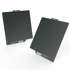 BIQU Panda Buildplate 257MM*257MM Double-CryoGrip Textured Coating Steel Sheet, Durable and Heat-resistant Build Plate for Bambu Lab P1P/P1S/P2S/X1C/A1 Printers