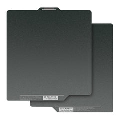 BIQU Panda Buildplate 257MM*257MM Double-CryoGrip Textured Coating Steel Sheet, Durable and Heat-resistant Build Plate for Bambu Lab P1P/P1S/P2S/X1C/A1 Printers