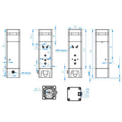 Twotrees Engraving machine laser module laser 24V10W with protective cover