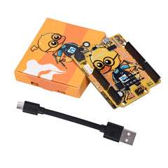 BIQU RGBDuino UNO V1.2 Jenny Greek Duck ATMEGA328P-AU Chip 16MHZ 5V Development Board VS Arduino UNO R3 Upgrade for Raspberry Pi 4 Raspberry Pi 3B