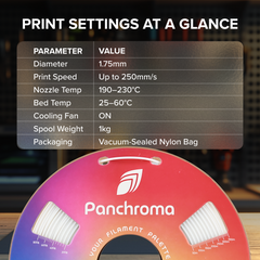 Panchroma™ Silk PLA (Formerly PolyLite™ Silk)