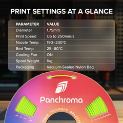 Panchroma™ Silk PLA (Formerly PolyLite™ Silk)