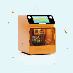 20%OFF Flash Deal | Kidoodle MiniBox A1: 3D Printer for Kids, Unleash Creativity with Kidoodle, 600mm/s High Speed, AutoLiv/Design Safe for Kids/5" Touch Screen, Wi-Fi/App Control, Easy to Install at Home/School