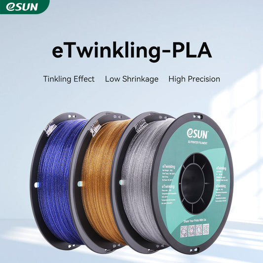 eSUN eTwinkling PLA 1.75mm 3D Filament 1KG-US