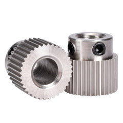 5pcs/Lot 3D Printer accessories 36 teeth MK7/MK 8 stainless steel planetary gear wheel extruder feed extrusion wheel