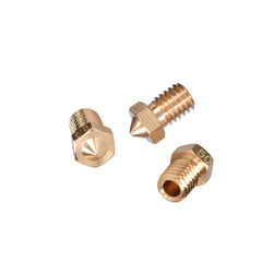5pcs/Lot 3D printer E3D V6&V5 J-Head brass nozzle extruder nozzles 0.2/0.3/0.4/0.5/0.6/0.8/1.0 mm For 1.75/3.0mm supplies
