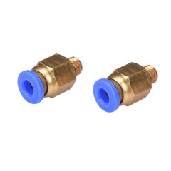 Lots PC4-M6 Pneumatic Straight Fitting Remote Tracheal Joint Connector for 4mm OD tubing M6 6mm Reprap 3D Printer Printers