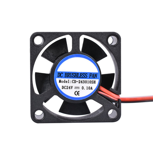 BIQU DC 5V 12V 24V 3010 Fan Cooling Brushless Mini Fan 30*30*10MM W/Cable 2Pin Radiator Black For 3D Printer Parts Reprap