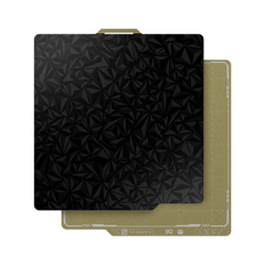 BIQU Panda Build Plate 257MM x 257MM/184MM x 184MM Double-Sided Spring Steel Sheet with Textured PEI Grid for Bambu Lab P1P/P1S/X1C/A1/A1 mini Printers