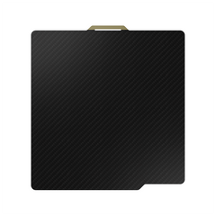 BIQU Panda Build Plate 257MM x 257MM/184MM x 184MM Double-Sided Spring Steel Sheet with Textured PEI Grid for Bambu Lab P1P/P1S/X1C/A1/A1 mini Printers