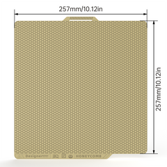 BIQU Panda BuildPlate Designer Series Dual-textured 3D Printing Build Plate with Honeycomb & Houndstooth Patterns for Bambu X1/P1/A1 Printers