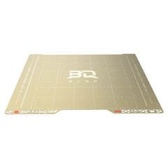 BIQU Pyrogrip Build Plate 346MM x 355MM Spring Steel Sheet Double-Sided Textured PEI Grid for Bambu Lab H2D/H2S Printers