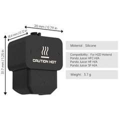 BIQU Panda Juicer Hotend High Flow with 0.4mm Hardened Steel Nozzle for Bambu Lab A1/A1 mini/H2D