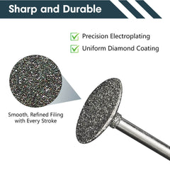 Hanboost 12Pcs Grinding Kit for Caving Stone,Jade,Glass and Jewelry