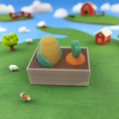 🎁 Best Easter Gifts 3D Printed TOY, Funny Gadgets, 3D Printed Cute Little Animals, Vegetables and Fruits and Small Toys