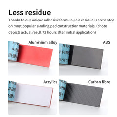 Adhesive Sand Paper Set with Sanding Blocks