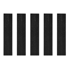 Hanboost 5pc Ceramic Fiber Oil Stone Whetstone Strips for Deburring, Smoothing and Polishing