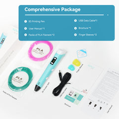 SUNLU 3D Pen 3D Printing Pen SL-200, Perfect Gift for Creative Kids, Suitable for Children Aged 5 and Above