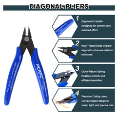 Hanboost 3D Print Accessory Kit for Cleaning, Finishing 3D Prints Model