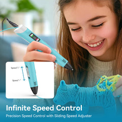 SUNLU 3D Pen 3D Printing Pen SL-200, Perfect Gift for Creative Kids, Suitable for Children Aged 5 and Above