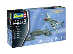 Combat Set Messerschmitt Me262 - P-51B Mustang