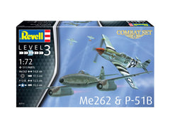 Combat Set Messerschmitt Me262 - P-51B Mustang