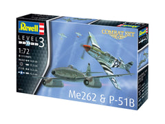 Combat Set Messerschmitt Me262 - P-51B Mustang