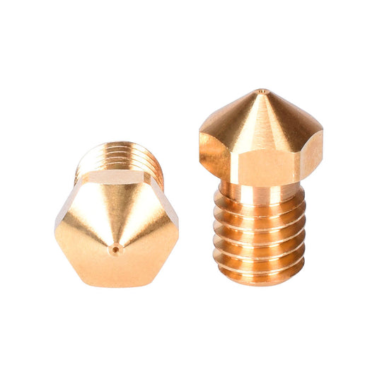 High Quality V6 Nozzle Brass Nozzle For 3D Printer Hotend 1.75/3.0MM Filament E3D V6 Nozzle 3D Printer Parts For Ender 3