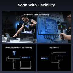 Revopoint MetroY & MetroY Pro: Wireless Blue Laser 3D Scanners for Small to Medium Workpieces