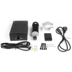 Twotrees TTC 450 CNC Router Machine + 500w Motor + 4th Axis Module +Vacuum Cleaner + End Mills