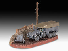 Model Set Krupp Protze KFZ 69 with 3,7cm Pak