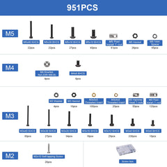 Voron 2.4 CNC Parts Kit V2.0 - DIY Kits 8 Kits Electronics Cable Fastener Heated Bed Motion Panels Frame CNC