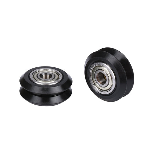 CNC Openbuilds Plastic wheel POM Small&Big Passive Round Wheel Idler Pulley Gear Perlin Wheel & V-type for V-Slot C-Beam