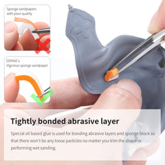 Soft Sponge Sanding Paper Combo Set for Model Builder