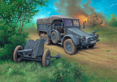 Starter Kit Krupp Protze KFZ 69 with 3,7cm Pak