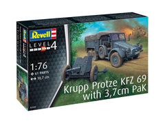 Starter Kit Krupp Protze KFZ 69 with 3,7cm Pak