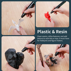 Hanboost 14pc Ball Shape Carving Set for Rotary Tool