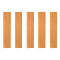 Hanboost 5pc Ceramic Fiber Oil Stone Whetstone Strips for Deburring, Smoothing and Polishing