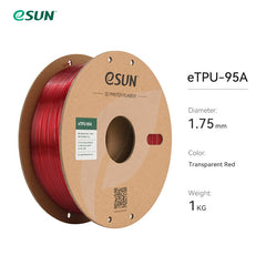 eSUN Flexible TPU-95A 1.75mm 3D Filament 1KG