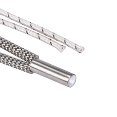 2PCS BIQU Heating tube 6*20mm 12V 24V 50W Ceramic Cartridge Heater 1M 2M Reprap&Mendel For V6 J-head Extruder