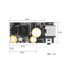 BIGTREETECH ADXL345/S2DW Accelerometer Board for Running Klipper